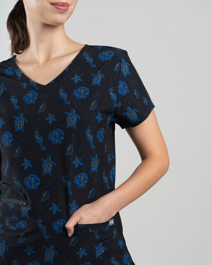 TOP MUJER PRINT LAB SESSION REMINISCENCIA