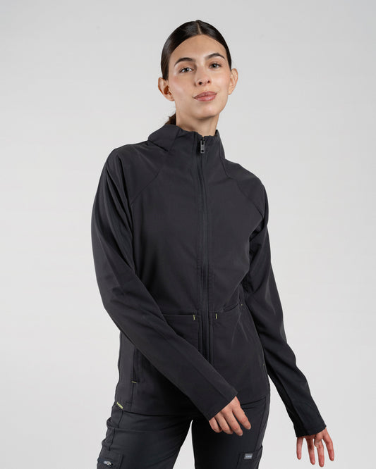 MID JACKET MUJER GRIS