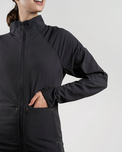 MID JACKET MUJER GRIS