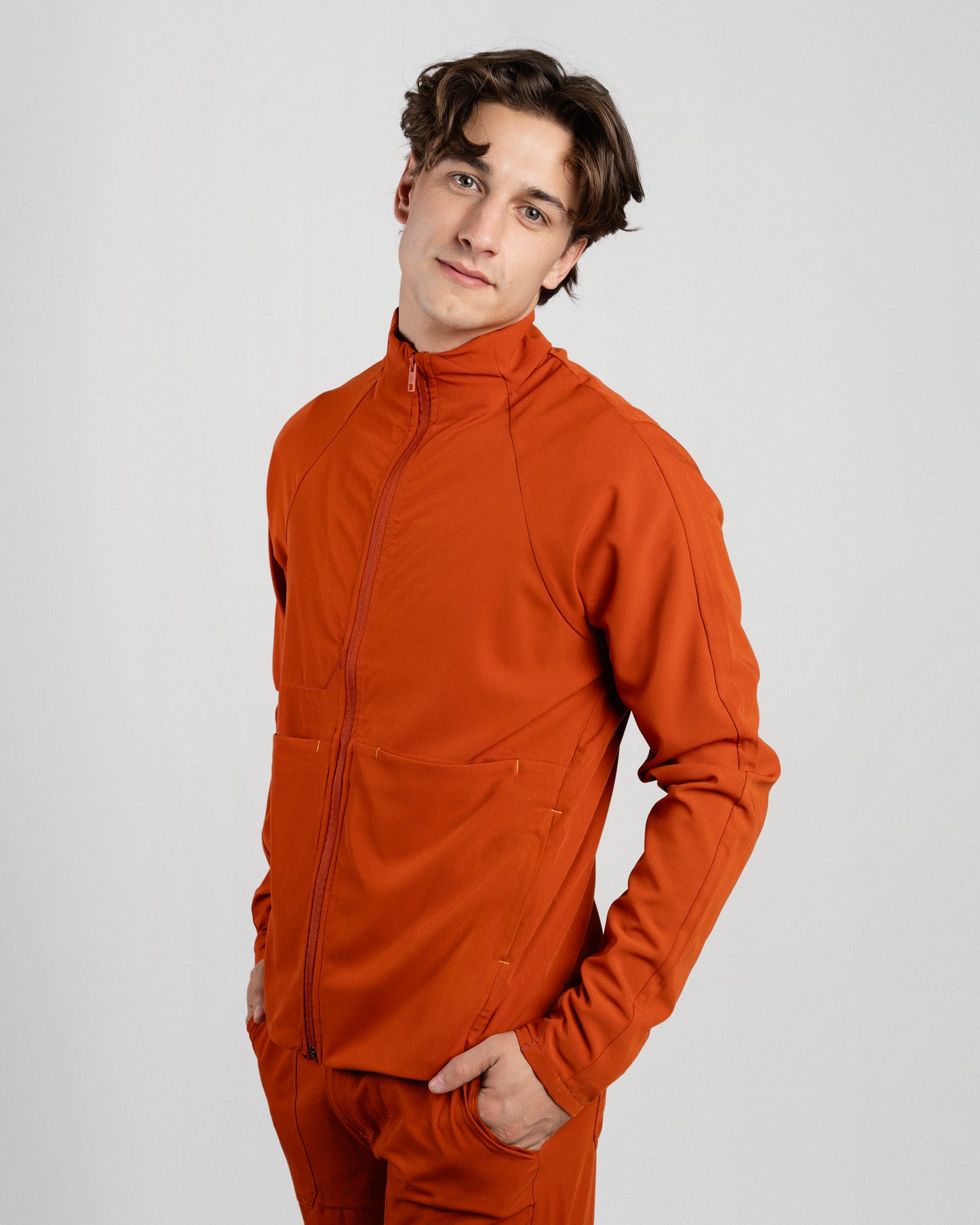 MID JACKET HOMBRE TERRACOTA