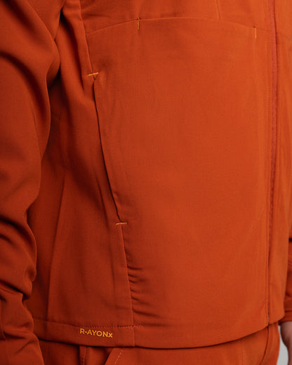 MID JACKET HOMBRE TERRACOTA