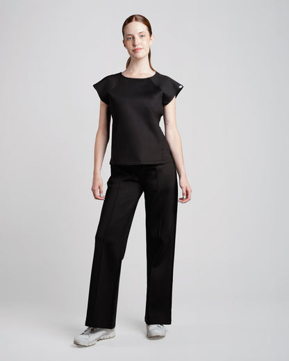PANTALON MUJER ELASTIC SCRUB NEGRO