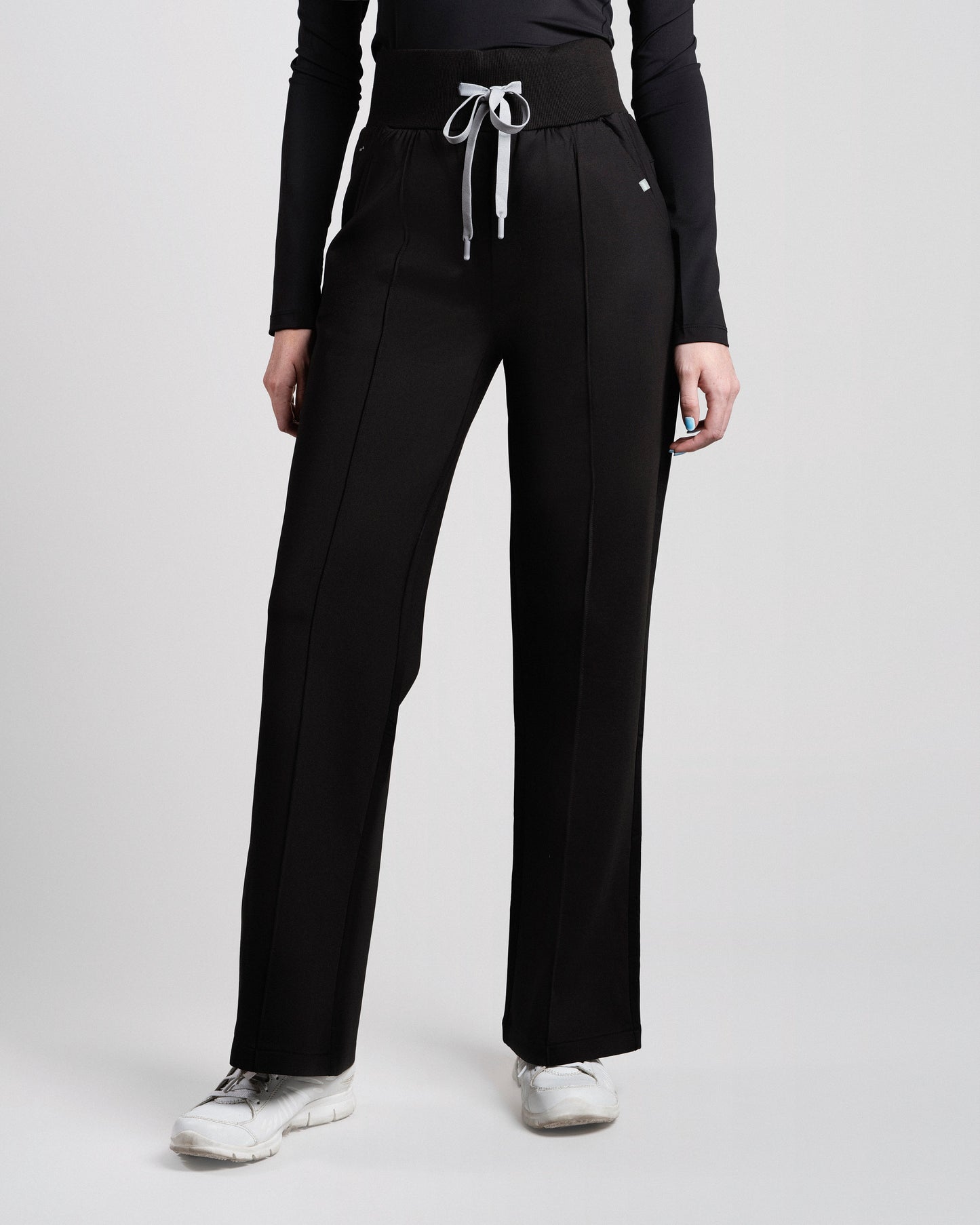 PANTALON MUJER ELASTIC SCRUB NEGRO