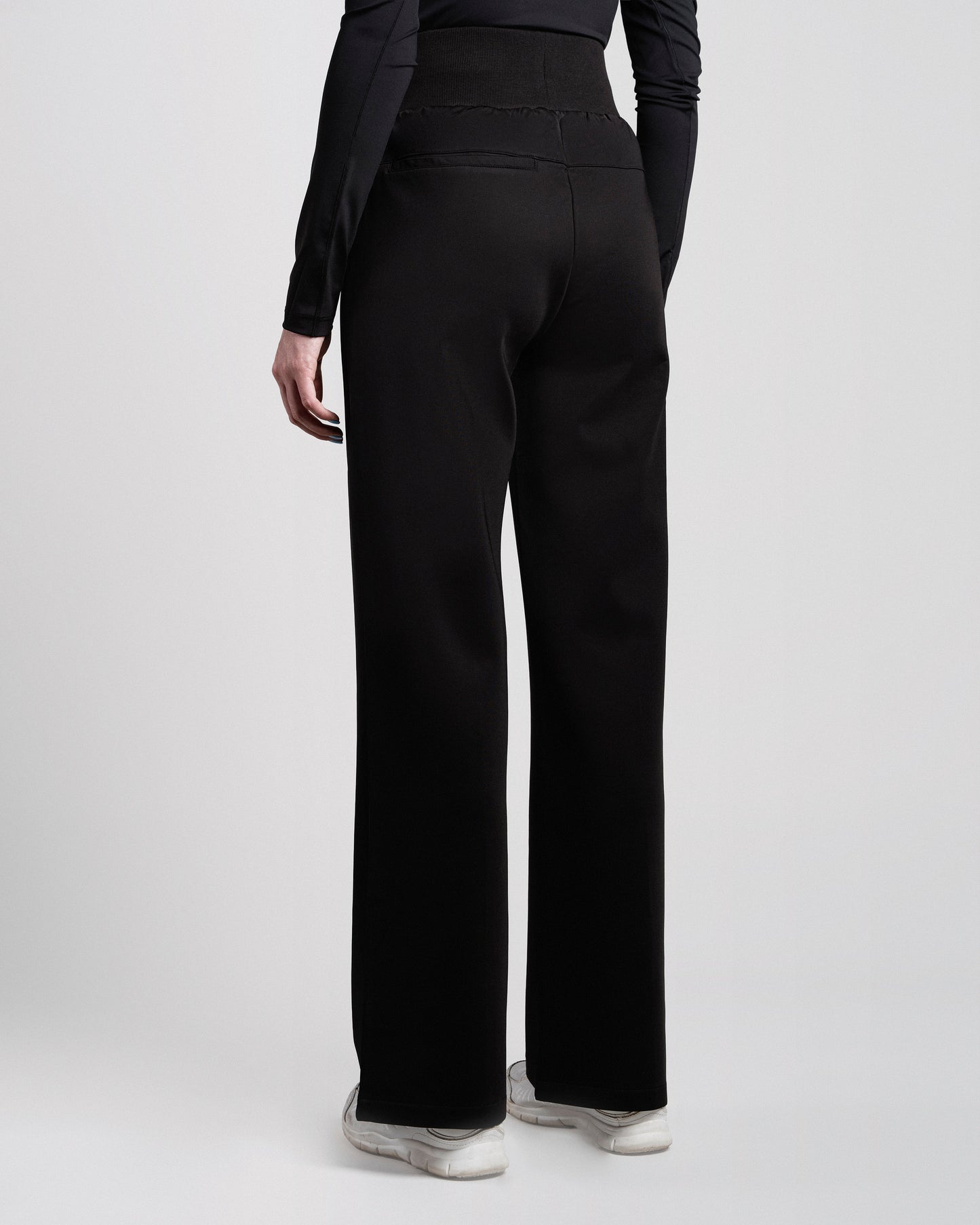PANTALON MUJER ELASTIC SCRUB NEGRO