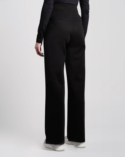 PANTALON MUJER ELASTIC SCRUB NEGRO