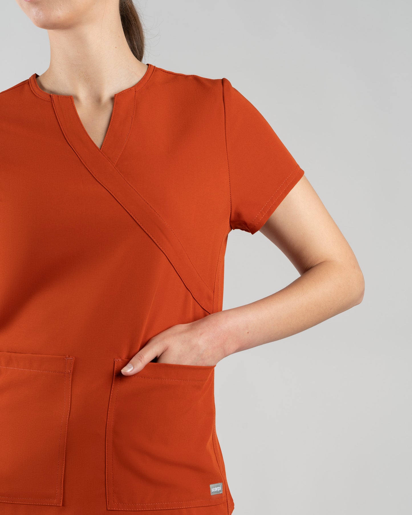 TOP MUJER COMFORT TERRACOTA