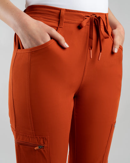 PANTALÓN MUJER COMFORT TERRACOTA