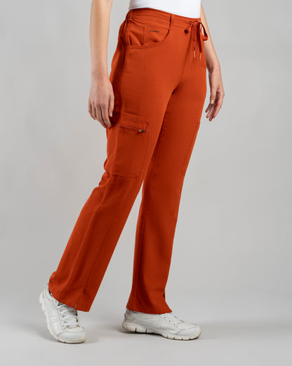 PANTALÓN MUJER COMFORT TERRACOTA