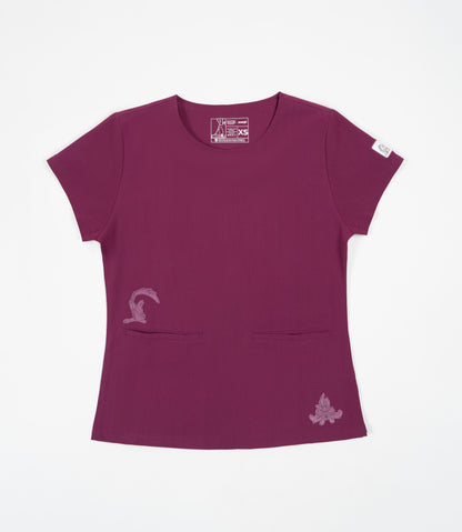 TOP MUJER LOONEY TUNES BURDEO