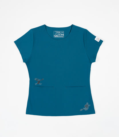 TOP MUJER LOONEY TUNES CARIBBEAN