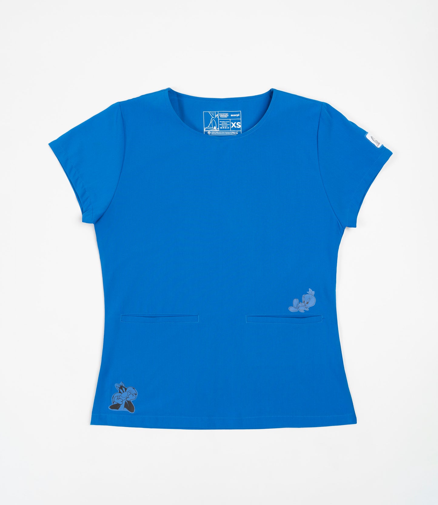 TOP MUJER LOONEY TUNES AZUL REY