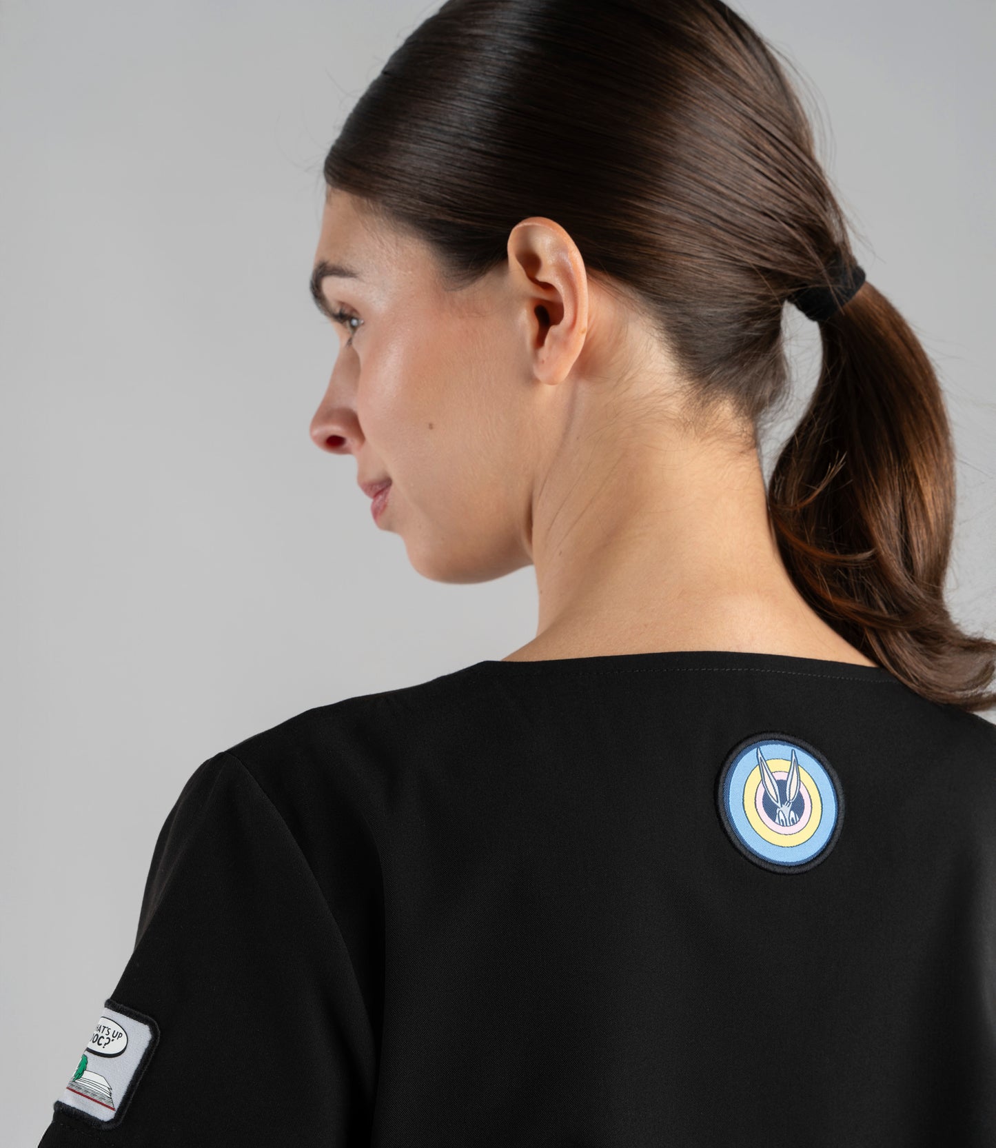 TOP MUJER LOONEY TUNES NEGRO