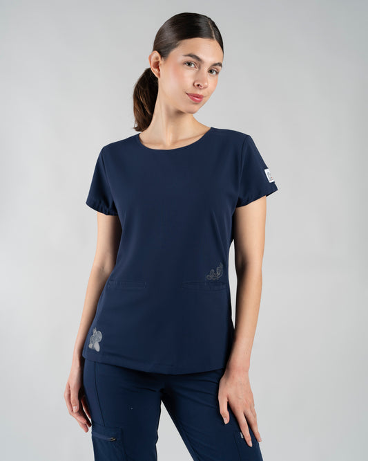 TOP MUJER LOONEY TUNES AZUL MARINO