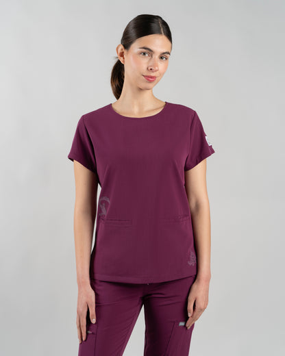 TOP MUJER LOONEY TUNES BURDEO