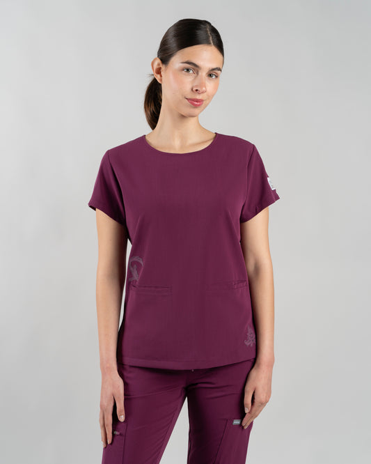 TOP MUJER LOONEY TUNES BURDEO