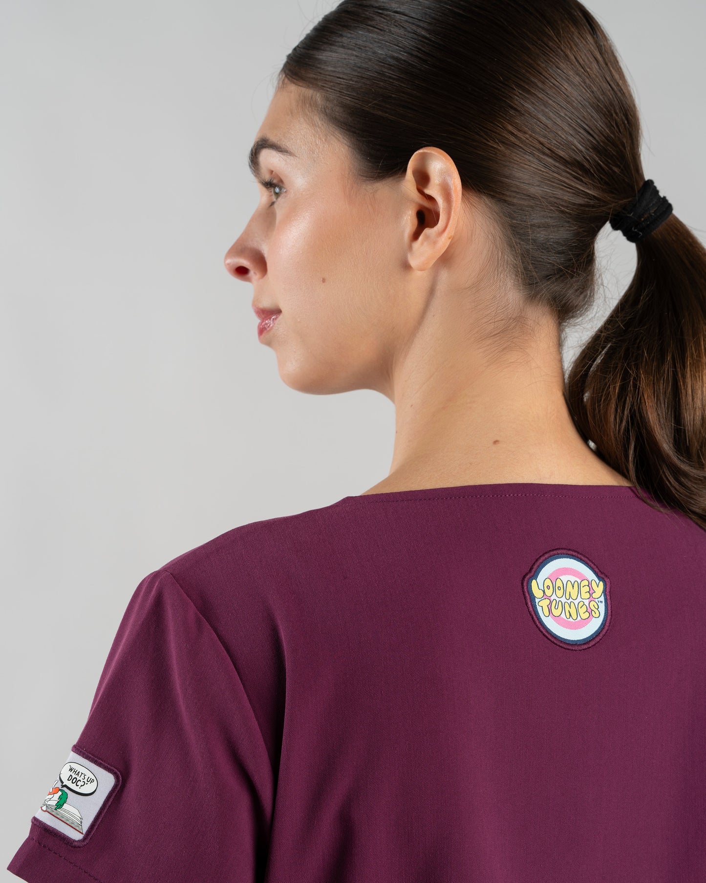 TOP MUJER LOONEY TUNES BURDEO