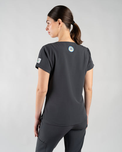 TOP MUJER LOONEY TUNES GRIS