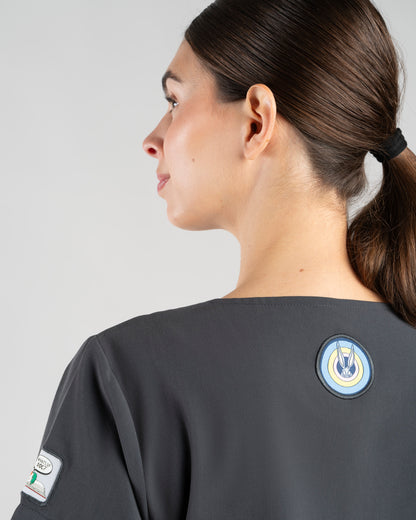 TOP MUJER LOONEY TUNES GRIS