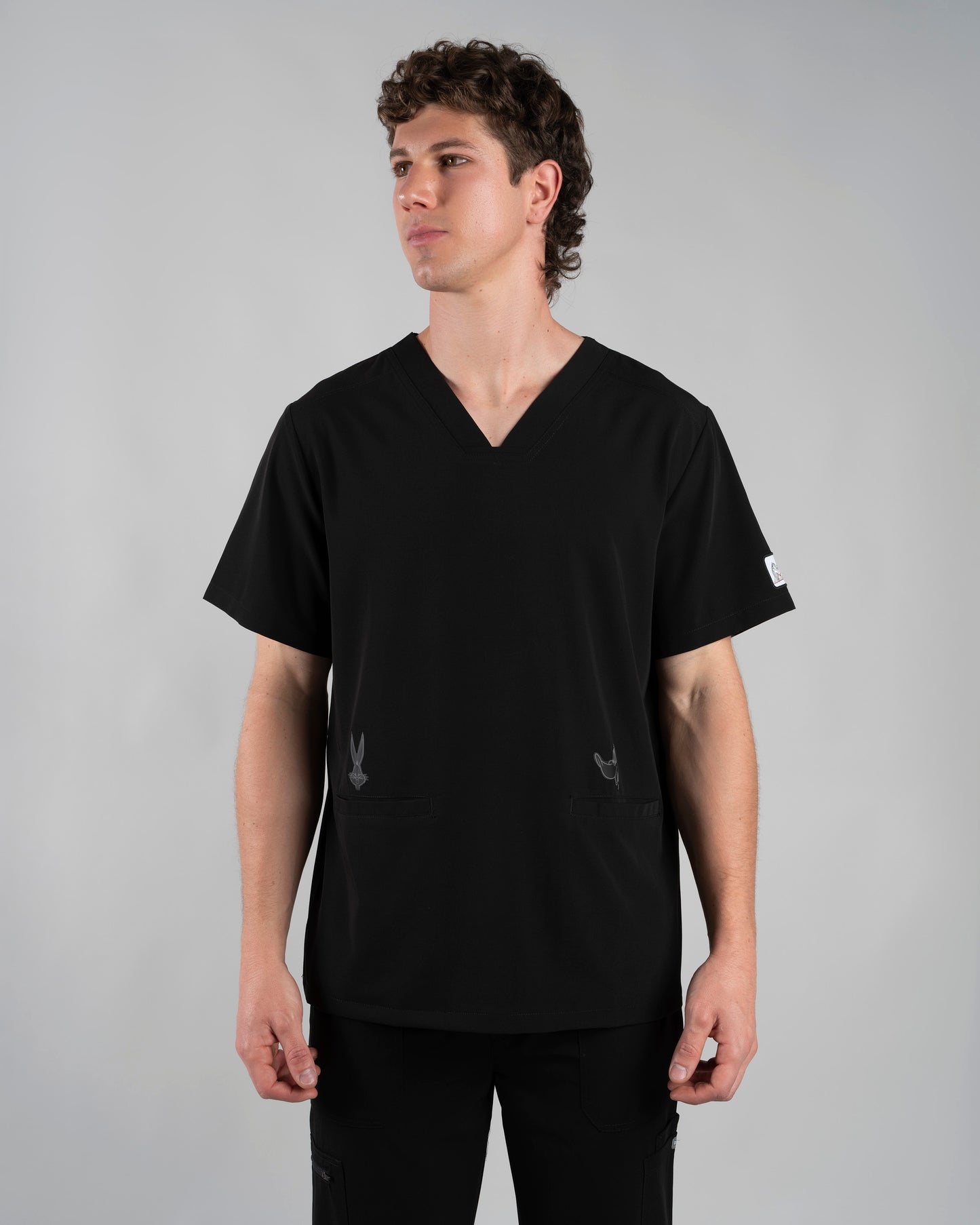 TOP HOMBRE LOONEY TUNES NEGRO