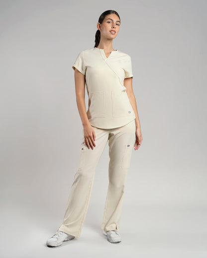 PANTALÓN MUJER COMFORT BEIGE