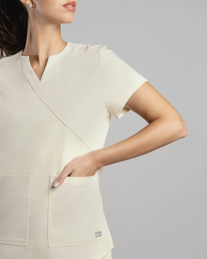 TOP MUJER COMFORT BEIGE