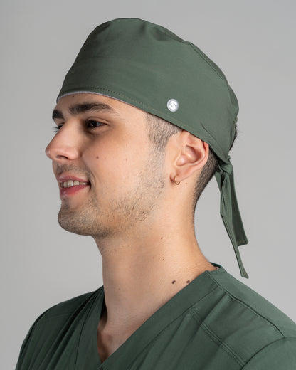 GORRO UNISEX CLÍNICO COLOR BLOCK MILITARY