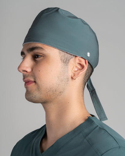 GORRO UNISEX CLÍNICO COLOR BLOCK MUSGO