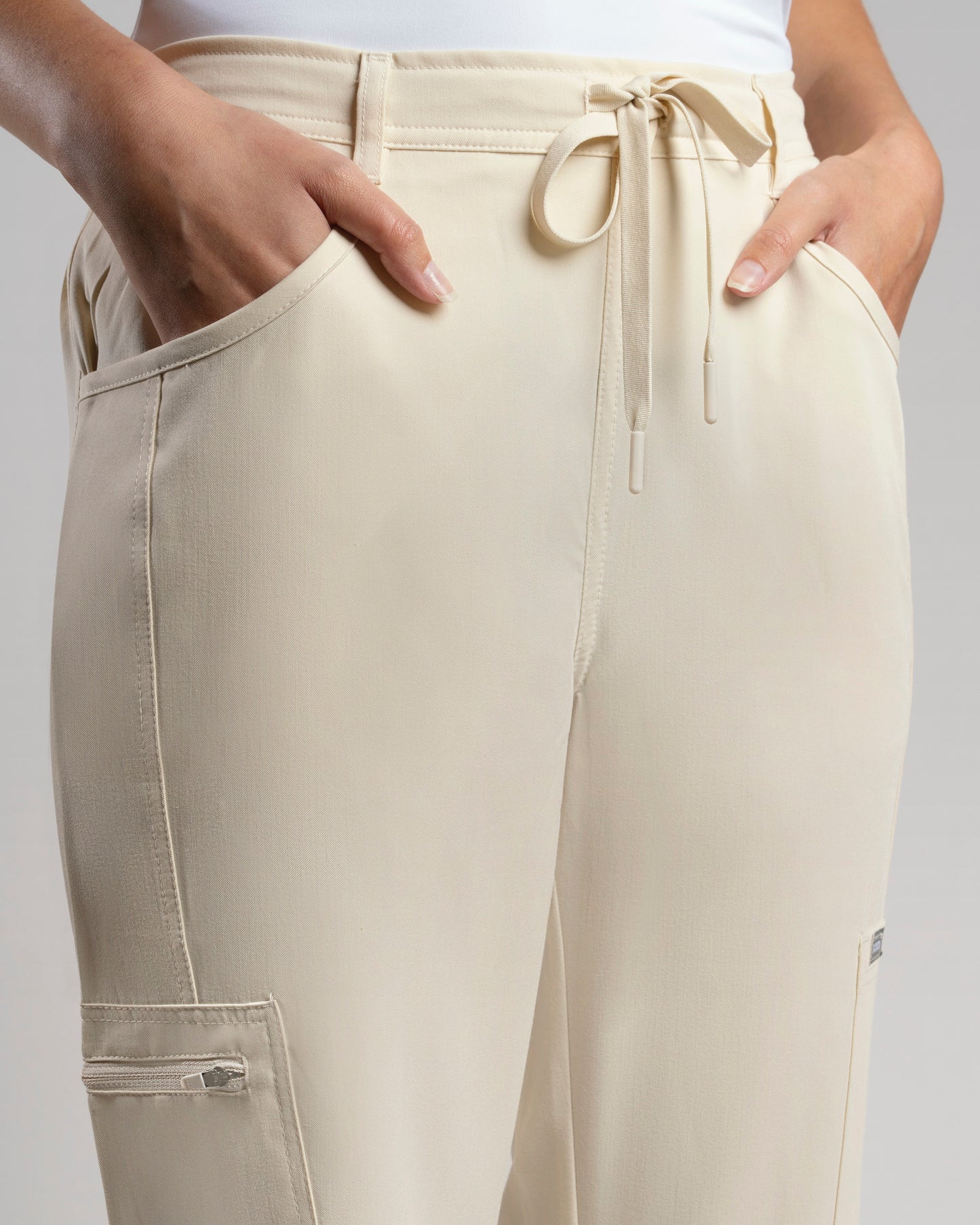 PANTALÓN MUJER COMFORT BEIGE
