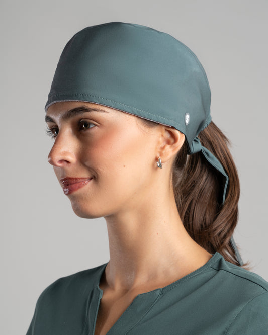 GORRO UNISEX CLÍNICO COLOR BLOCK MUSGO