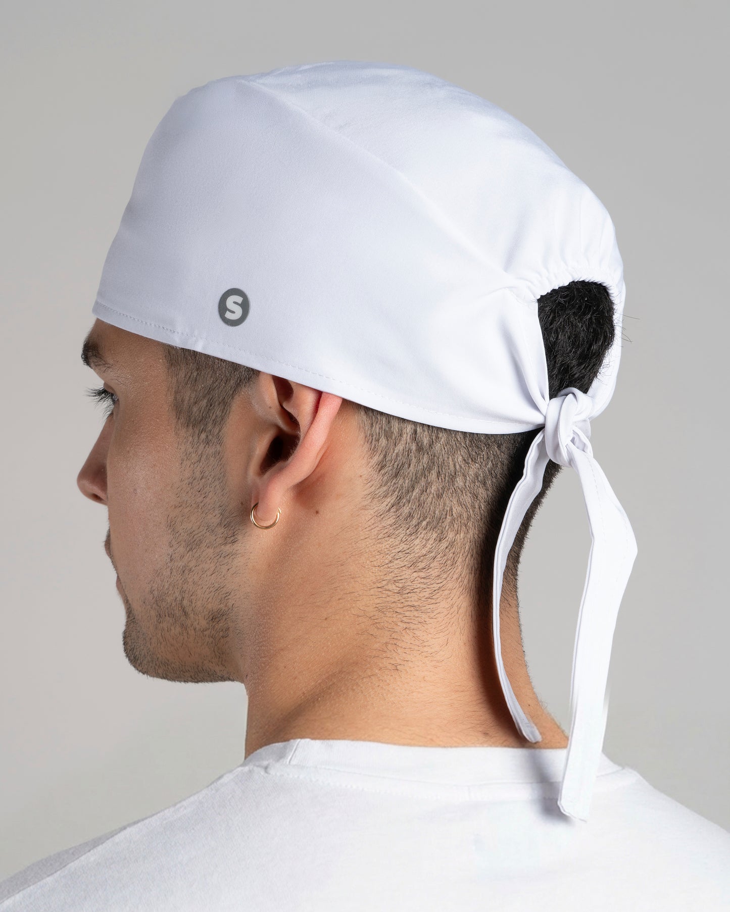 GORRO UNISEX CLÍNICO COLOR BLOCK BLANCO