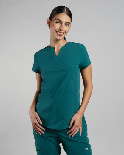 TOP MUJER COMFORT VERDE