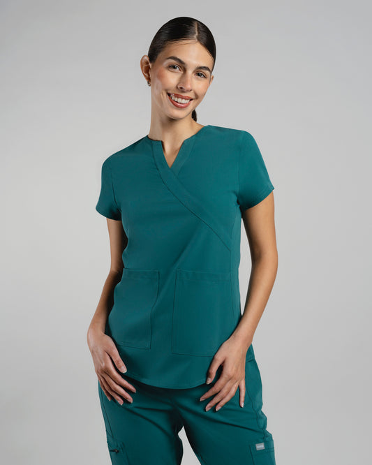 TOP MUJER COMFORT VERDE