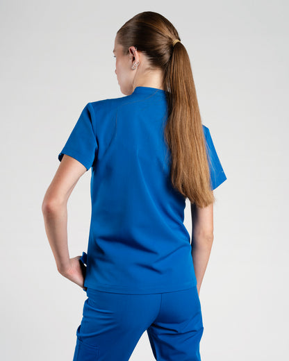TOP MUJER DYNAMIC AZUL REY - CUELLO JOKE