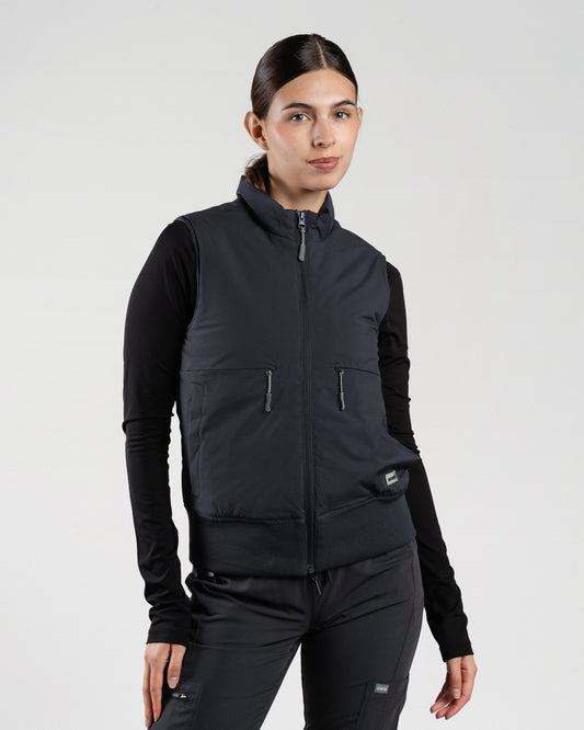 VEST MUJER GRIS