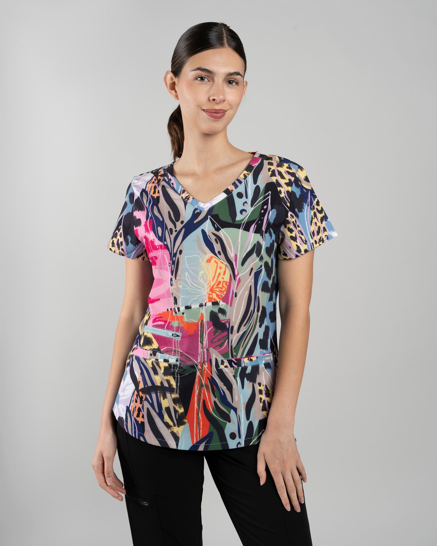 TOP MUJER ELEMENTS ARCILLA