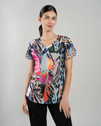 TOP MUJER ELEMENTS ARCILLA