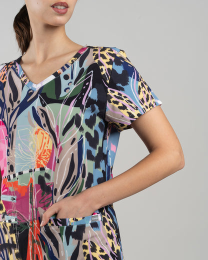 TOP MUJER ELEMENTS ARCILLA