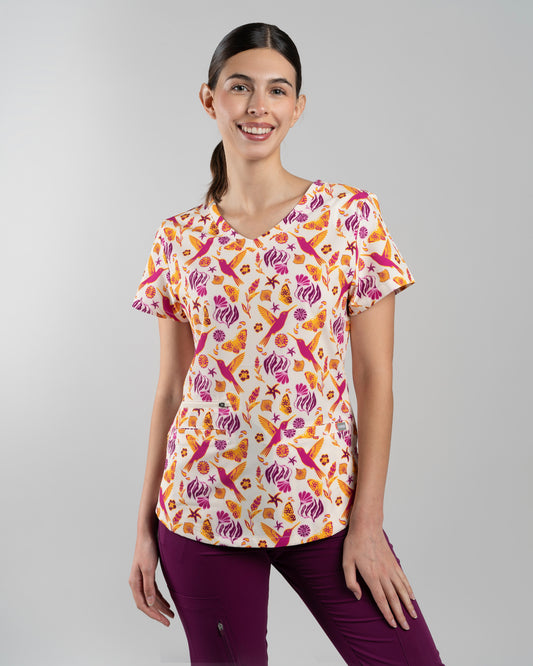 TOP MUJER PRINT LAB SESSION CALISIA