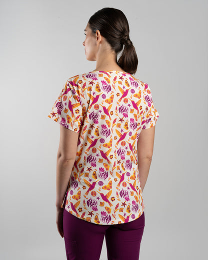 TOP MUJER PRINT LAB SESSION CALISIA