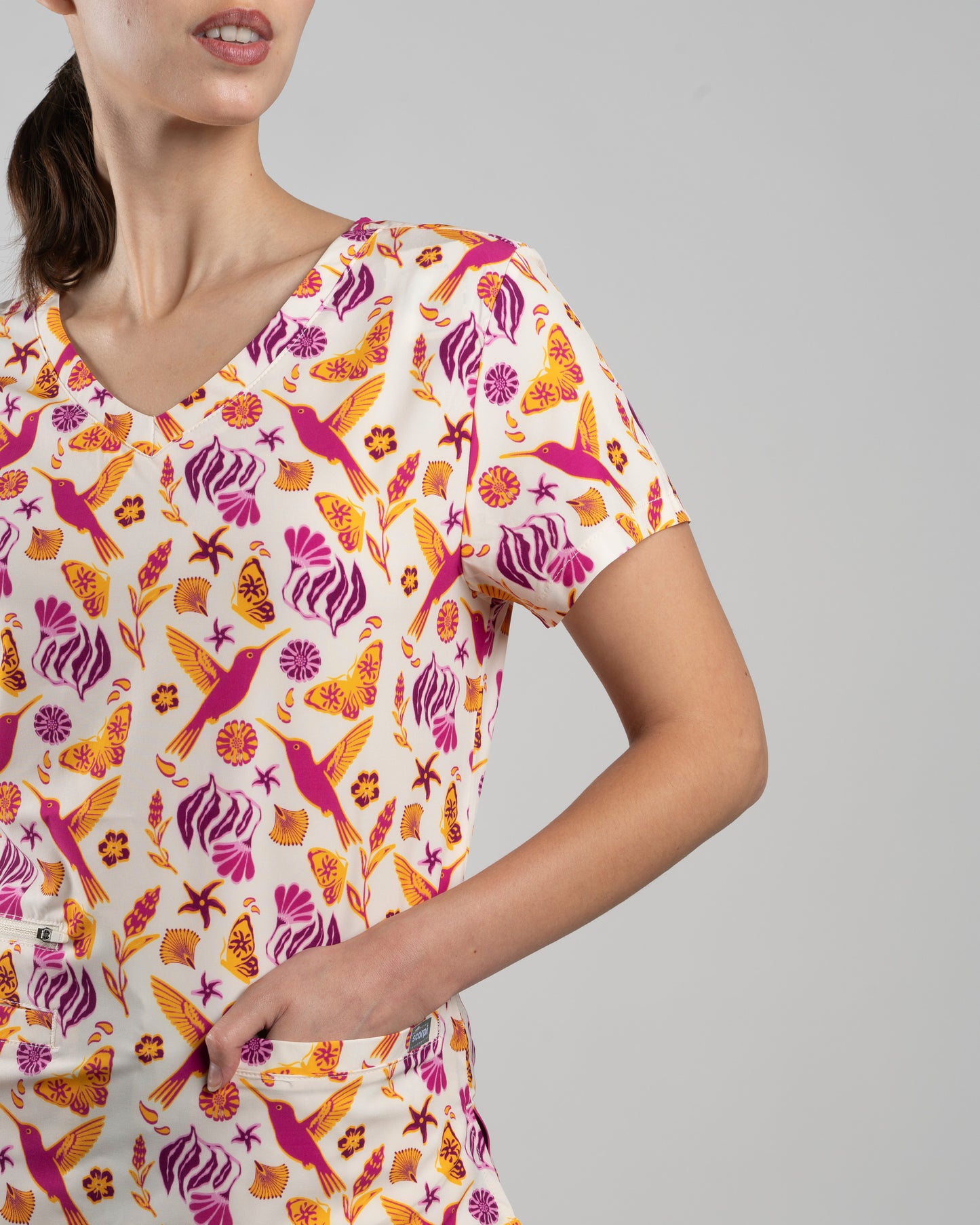 TOP MUJER PRINT LAB SESSION CALISIA