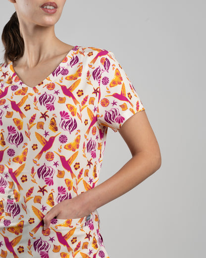 TOP MUJER PRINT LAB SESSION CALISIA