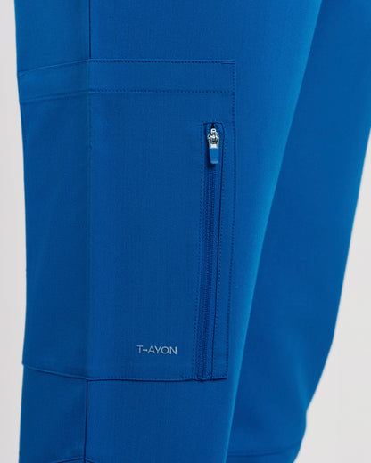 PANTALON HOMBRE DYNAMIC AZUL REY - PUÑO RIB