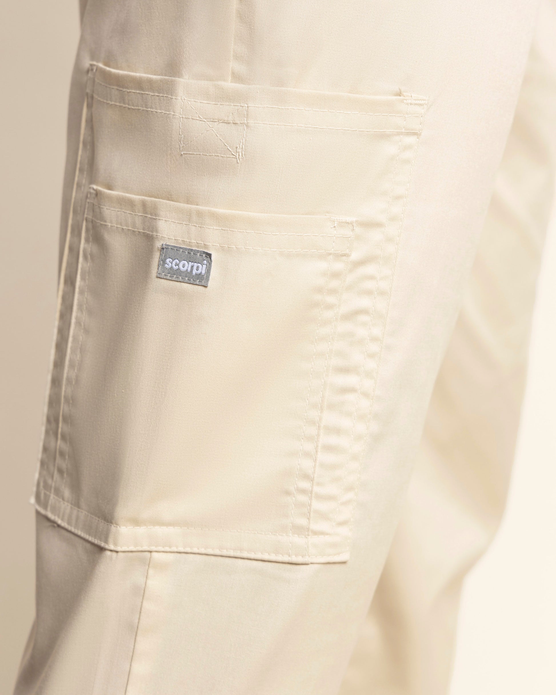 PANTALÓN MUJER WORK BEIGE – Scorpi