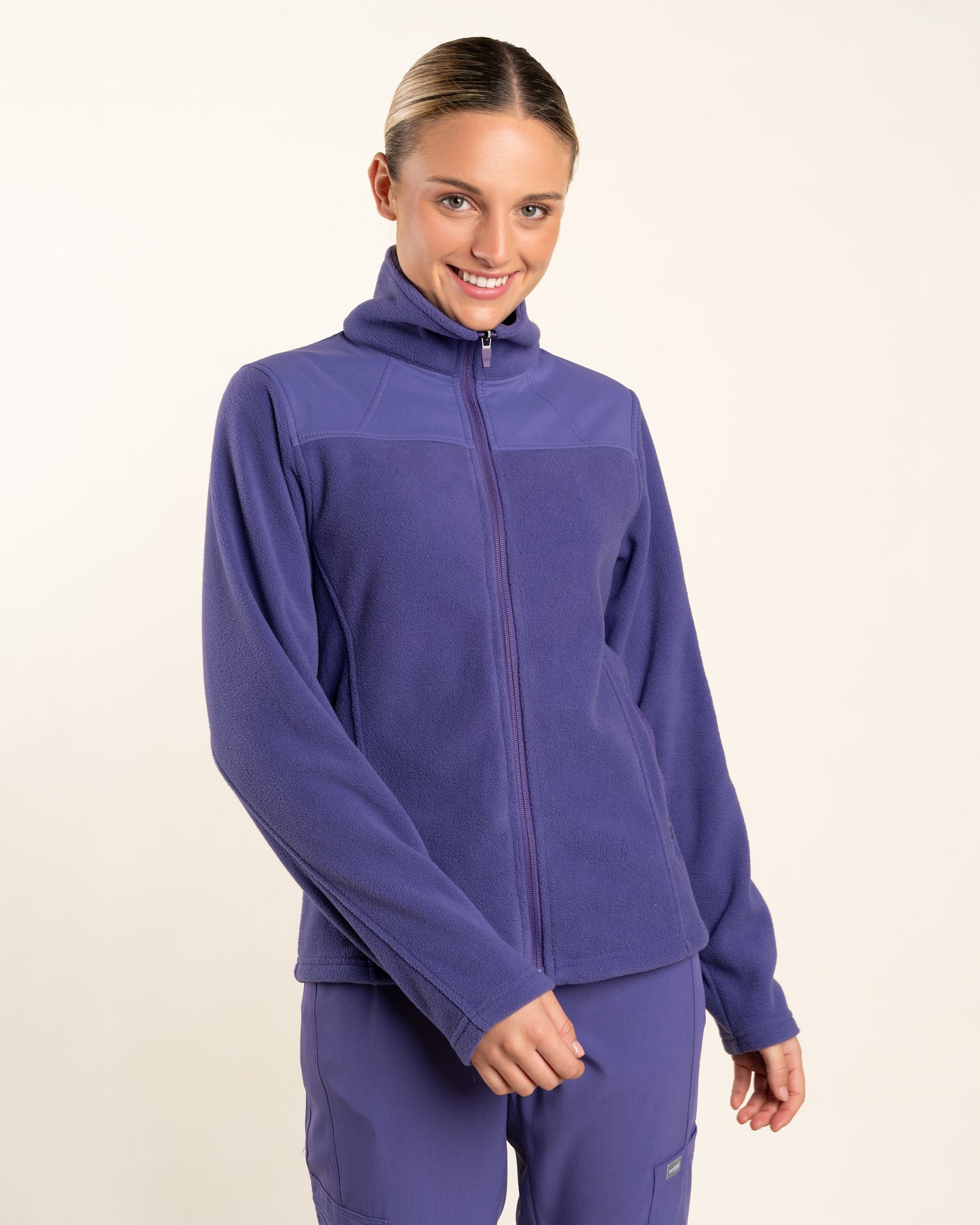 POLAR MICROFLEECE MUJER MORADO