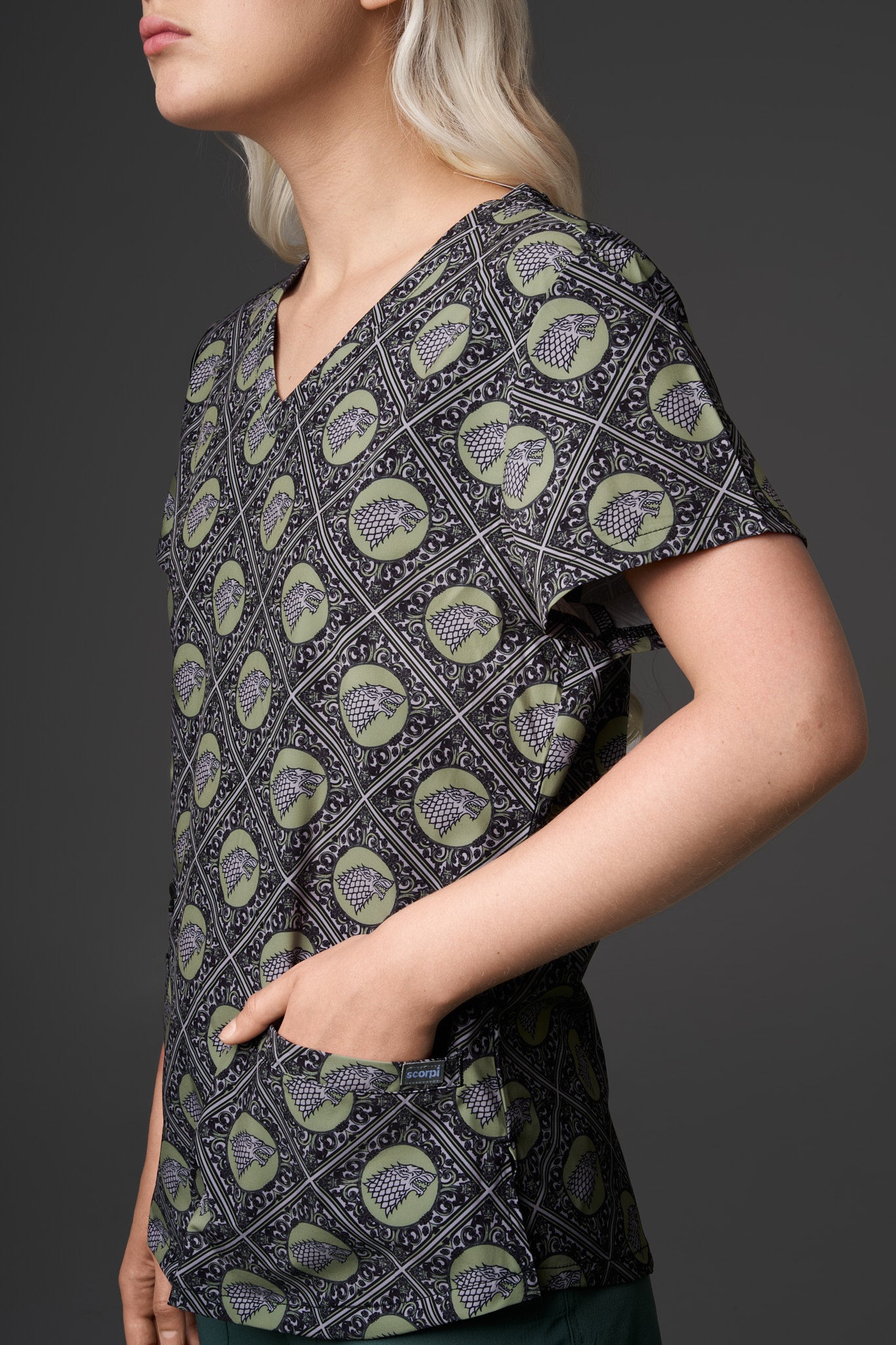 TOP MUJER PRINT GOT STARK