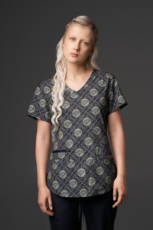 TOP MUJER PRINT GOT STARK