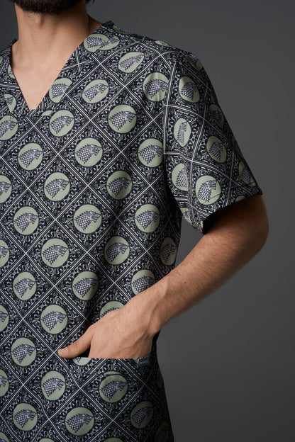 TOP HOMBRE PRINT GOT STARK