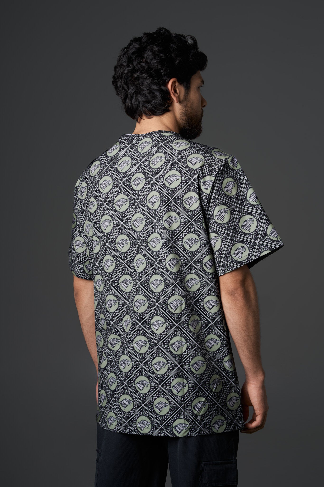 TOP HOMBRE PRINT GOT STARK