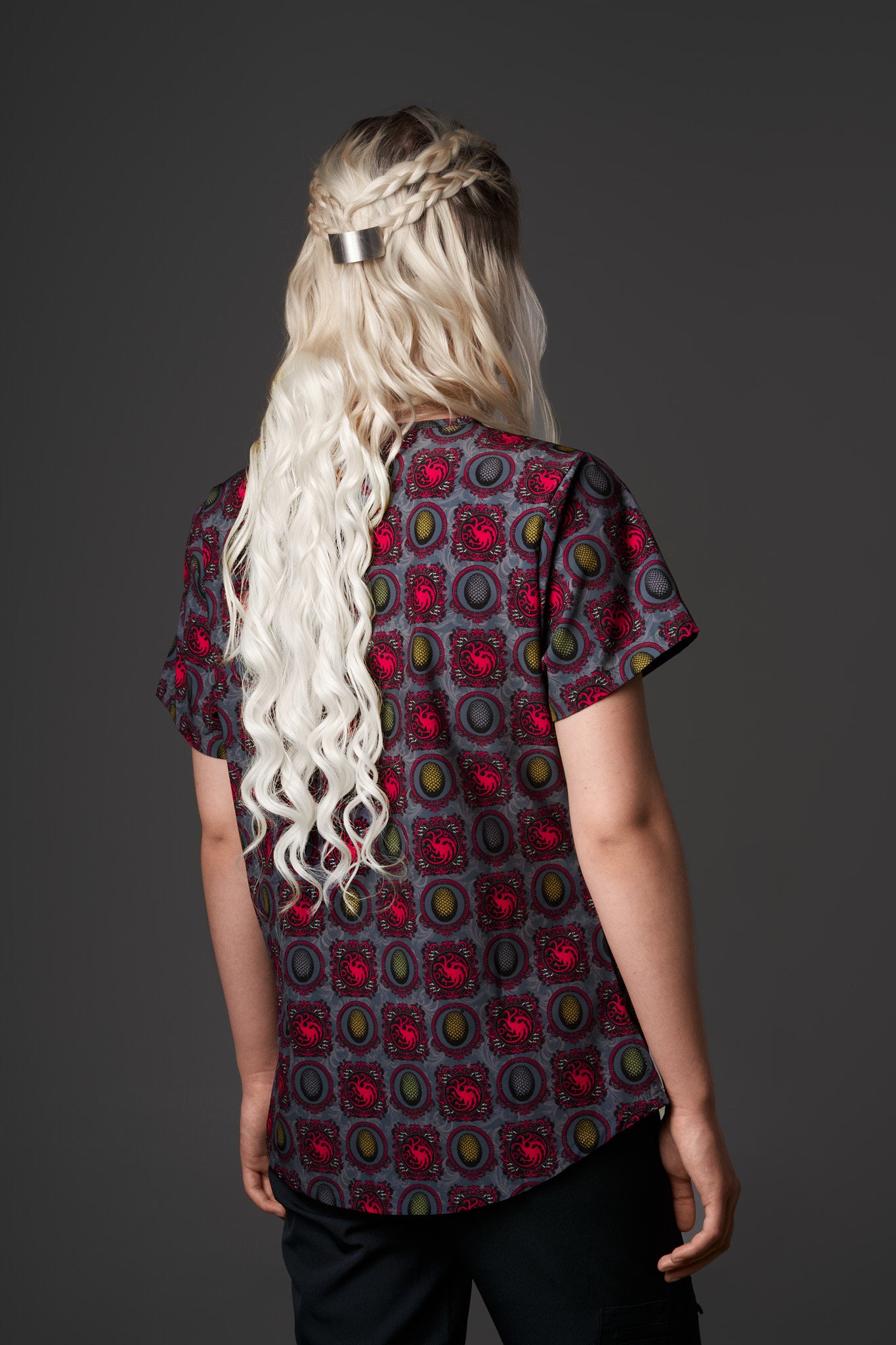 TOP MUJER PRINT GOT TARGARYEN