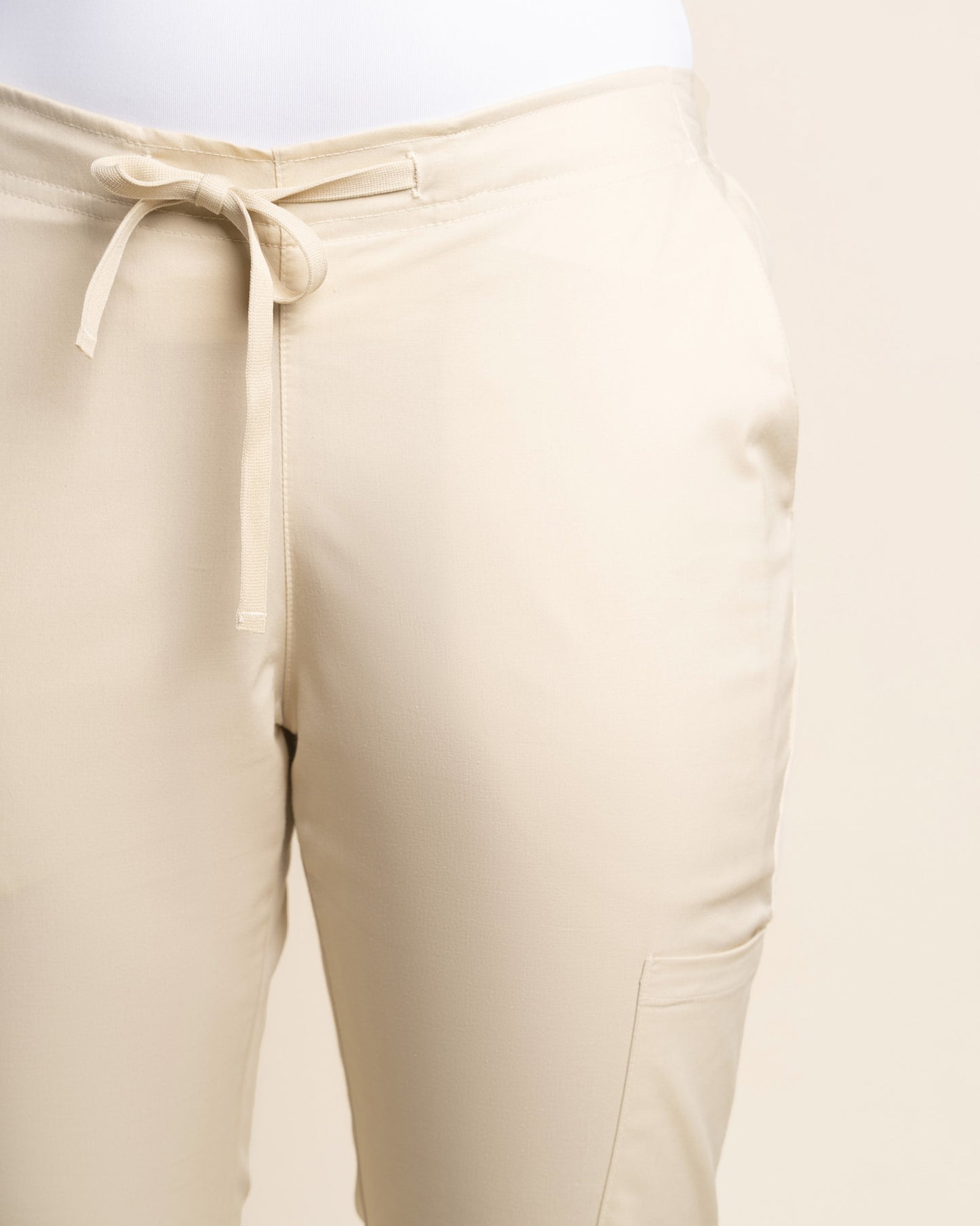 PANTALÓN MUJER WORK BEIGE